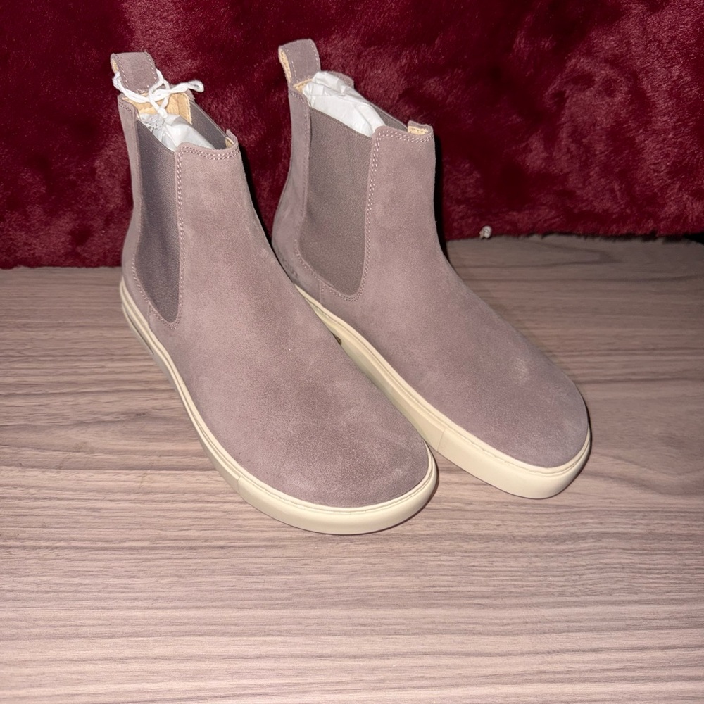 Birkenstock Women's Faded Purple Ankle Boots Narrow